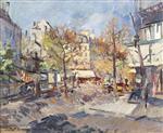 Konstantin Alexejewitsch Korowin - Bilder Gemälde - Autumn in Paris