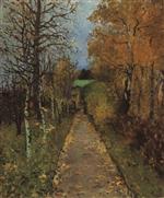 Konstantin Alexejewitsch Korowin - Bilder Gemälde - Autumn in Zhukovka