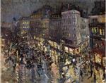 Konstantin Alexejewitsch Korowin  - Bilder Gemälde - Boulevard des Capucines