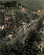 Konstantin Alexejewitsch Korowin  - Bilder Gemälde - Boulevard des Italiens, Paris