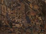 Konstantin Alexejewitsch Korowin  - Bilder Gemälde - La Porte St Denis