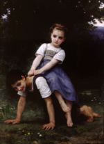 William Bouguereau - paintings - The Horseback Ride