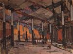 Konstantin Alexejewitsch Korowin  - Bilder Gemälde - Matho's Tent
