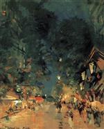 Konstantin Alexejewitsch Korowin  - Bilder Gemälde - Nice at Night