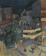 Konstantin Alexejewitsch Korowin  - Bilder Gemälde - Vichy at Night