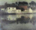 Henri Le Sidaner - Bilder Gemälde - Clair de lune