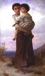 William Bouguereau - Peintures - Les jeunes Tsiganes