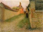 Henri Le Sidaner  - Bilder Gemälde - Dead End, Gerberoy