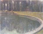 Henri Le Sidaner  - Bilder Gemälde - Fountain of Neptune in Versailles