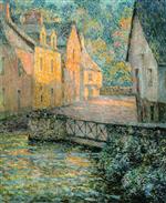 Henri Le Sidaner  - Bilder Gemälde - Golden Morning