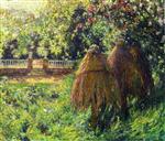 Henri Le Sidaner  - Bilder Gemälde - Hives, Gerberoy