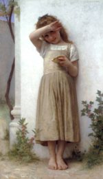William Bouguereau - Bilder Gemälde - en penitence