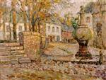 Henri Le Sidaner  - Bilder Gemälde - La Place