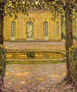 Henri Le Sidaner  - Bilder Gemälde - Le Pavillon Francais, Versailles