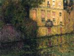 Henri Le Sidaner  - Bilder Gemälde - Le Quai Vert, Bruges