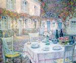 Henri Le Sidaner  - Bilder Gemälde - Lunch