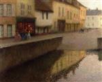 Henri Le Sidaner  - Bilder Gemälde - Mirror