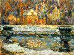 Henri Le Sidaner  - Bilder Gemälde - Neptune's Fountain, Versailles