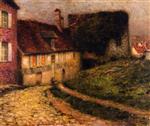 Henri Le Sidaner  - Bilder Gemälde - Old Houses