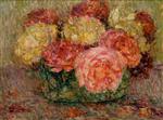 Henri Le Sidaner  - Bilder Gemälde - Roses
