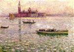 Henri Le Sidaner  - Bilder Gemälde - San Giorgio Maggiore, Venice