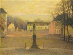 Henri Le Sidaner  - Bilder Gemälde - Small Villa in Afternoon