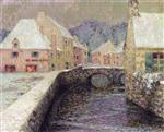 Henri Le Sidaner  - Bilder Gemälde - Snow