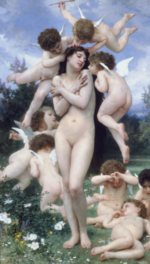 William Bouguereau  - Bilder Gemälde - Frühling