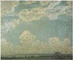 Henri Le Sidaner  - Bilder Gemälde - Spring Sky