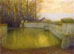 Henri Le Sidaner  - Bilder Gemälde - Still Water