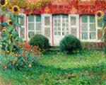 Henri Le Sidaner  - Bilder Gemälde - Sunflowers