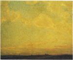 Henri Le Sidaner  - Bilder Gemälde - Sunset