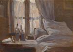 Henri Le Sidaner  - Bilder Gemälde - The Bedroom