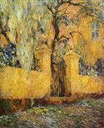 Henri Le Sidaner  - Bilder Gemälde - The Gates of Morning's Release