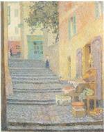 Henri Le Sidaner  - Bilder Gemälde - The Italian Boutique