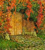 Henri Le Sidaner  - Bilder Gemälde - The Portal