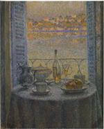 Henri Le Sidaner  - Bilder Gemälde - The Round Table
