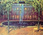 Henri Le Sidaner  - Bilder Gemälde - The Royal Palace