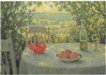 Henri Le Sidaner  - Bilder Gemälde - The Table