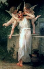 William Bouguereau  - Peintures - Jeunesse