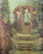 Henri Le Sidaner  - Bilder Gemälde - Tower with Lanterns