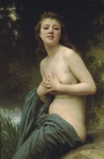 William Bouguereau  - Peintures - La brise du printemps