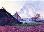 Maximilien Luce  - paintings - A Slag Heap near Marchiennes