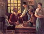 Maximilien Luce  - paintings - A Table