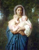 William Bouguereau  - Peintures - La Charité