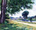 Maximilien Luce  - paintings - Accolay, La Cure