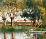 Maximilien Luce  - paintings - Banks of the River