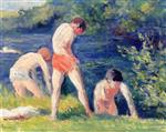 Maximilien Luce - Bilder Gemälde - Bathers