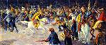 Maximilien Luce  - Bilder Gemälde - Buffalo Bill