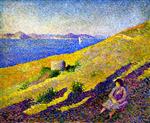 Maximilien Luce  - Bilder Gemälde - Citadel Hill at Saint-Tropez